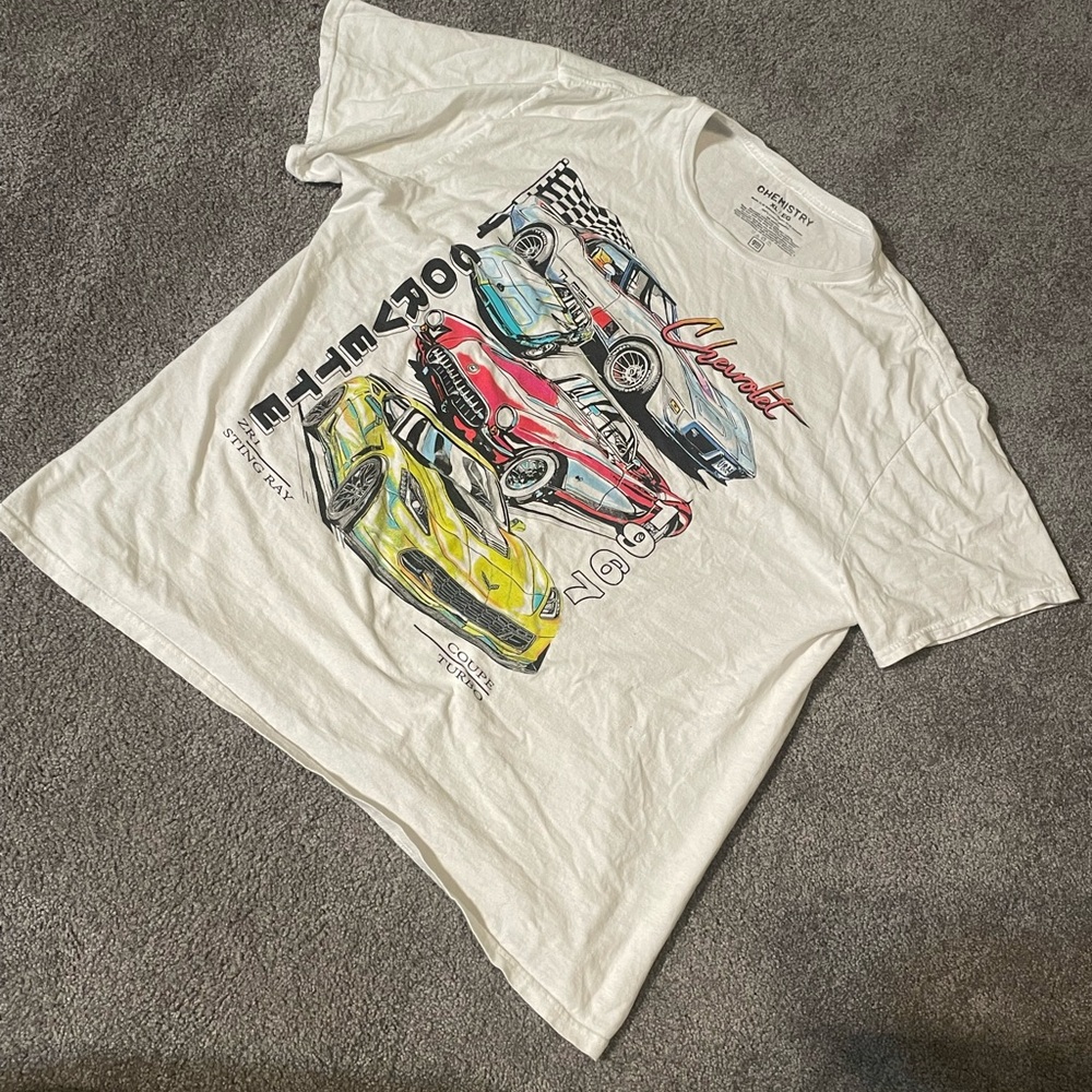 Chemistry White Cotton T-Shirt